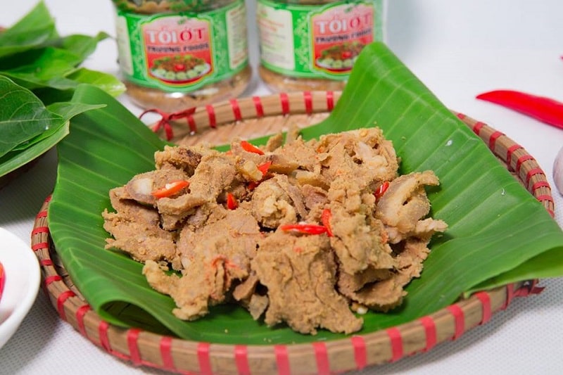 Món thịt chua Thanh Sơn đã được công nhận với danh hiệu OCOP 4 sao