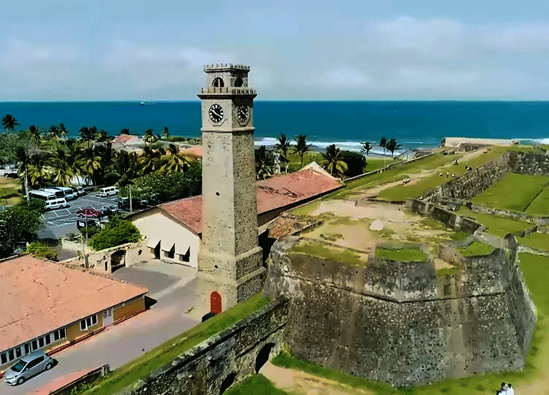 Galle Fort là một trong những di sản văn hóa nổi bật của Sri Lanka
